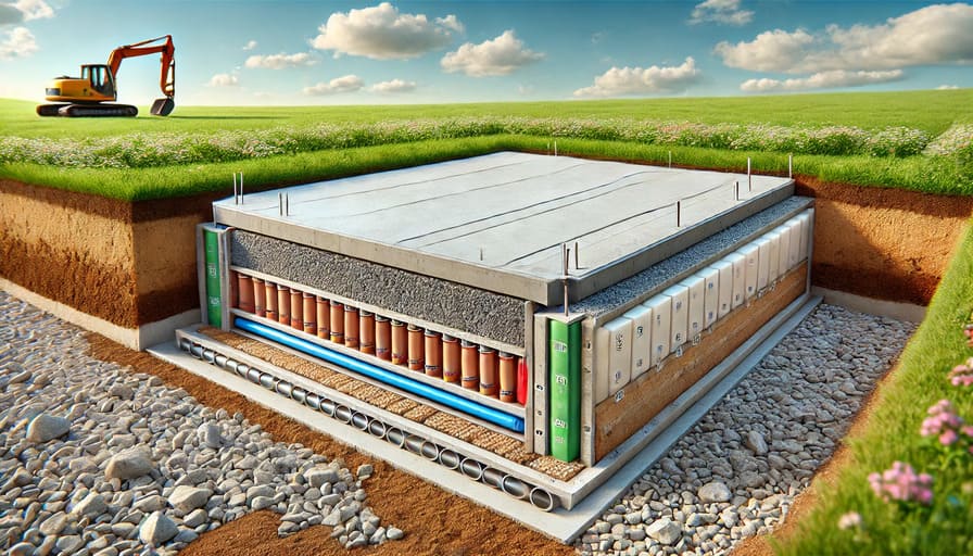 Утепленная шведская плита: технология и особенности